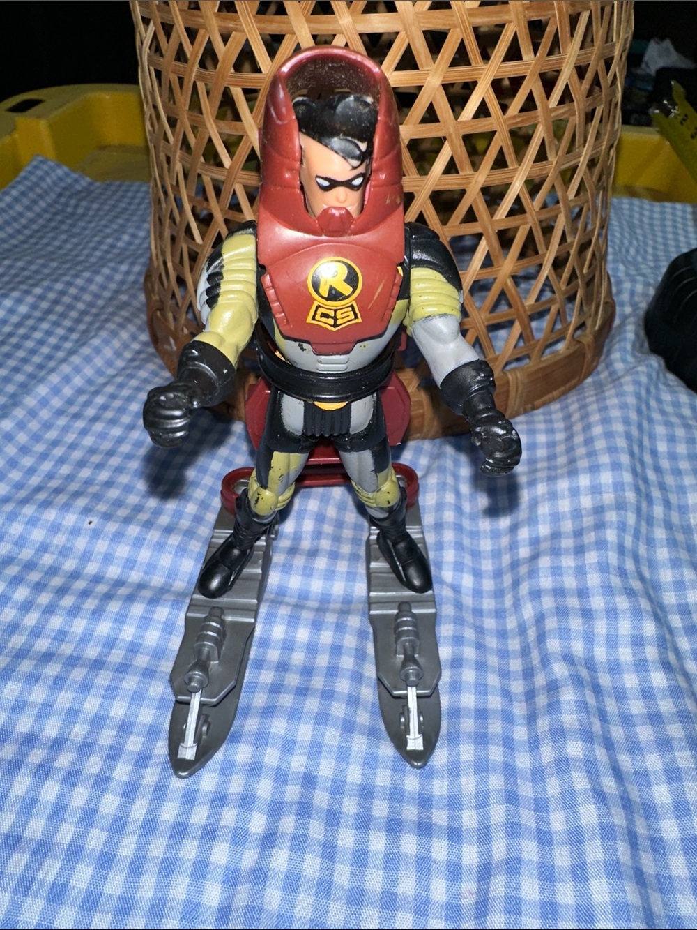 Vintage Batman and Robin  “Ski Blast Robin” action figure
